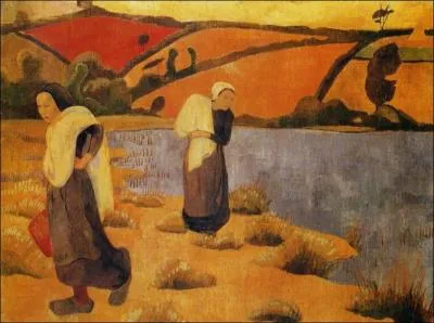 Est-ce Gauguin qui a peint Les laveuses  la Lata prs du Poudlu ?