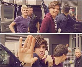 Dans une vido diarie (video diary 3), ils ont chang leurs vtements, qui portait la tenue de Zayn et la tenue de Louis ?