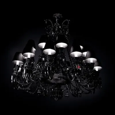 Cette grande maison franaise de cristal a t la premire, sous l'influence du designer Philippe Stark,  crer des lustres de cristal noir. Quelle est cette maison ?