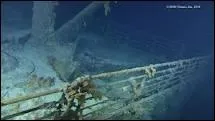 Au dbut du film, on voit une pave. Est-elle la vraie pave du Titanic ?