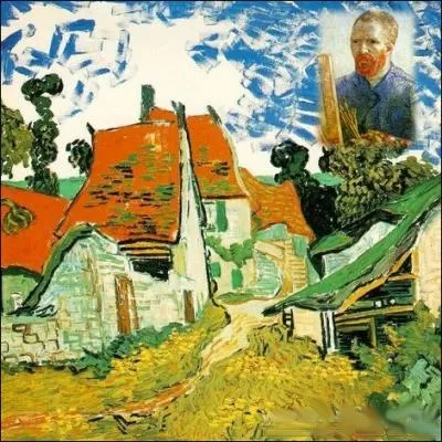 Quel illustre peintre post impressionniste a immortalis le village d'Auvers-sur-Oise sur ses nombreuses toiles, dont ce tableau intitul   Rue Call  Auvers-sur-Oise   en 1890 ?