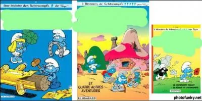 Quels sont les nom des BD des schtroumpfs ?