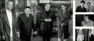 Quelle femme jouait dans le film  Les barbouzes  de Georges Lautner ?