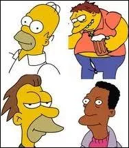 Comment s'appellent les copains de Homer ?