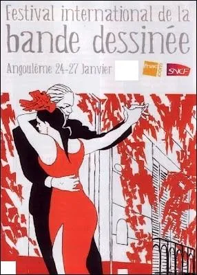 Qui a ralis cette affiche du Festival de BD d'Angoulme ?