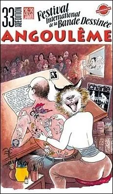 Qui a ralis cette affiche du Festival de BD d'Angoulme ?