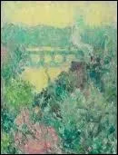 Qui a peint  Printemps en bord de Seine  ?