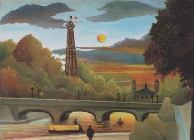 Qui a peint  La Seine et la Tour Eiffel  ?