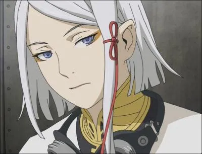 Dans quelle srie peut-on voir ce personnage aux cheveux blanc ?