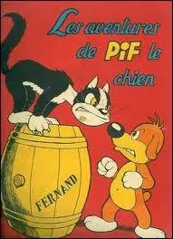 Pour quel journal Jos Cabro Arnal a-t-il cr Pif le chien en 1945 ?