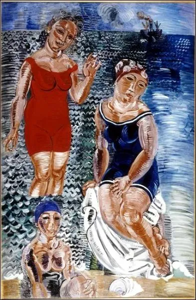 Les trois baigneuses, 1919
