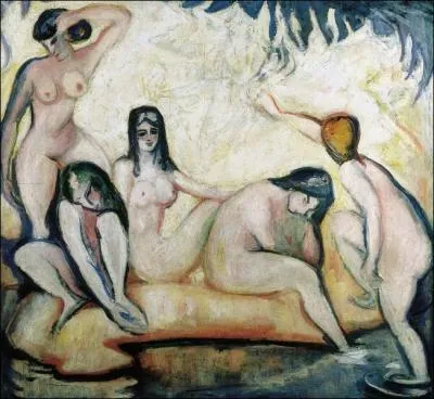 Les baigneuses, 1907