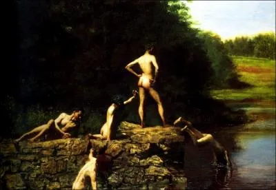 Les Baigneurs, 18841885