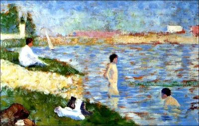 Baigneuses dans l'eau, 1887