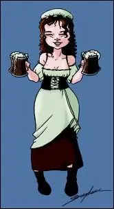 Vous avez dcid de boire un  indien , mais que va vous apporter la serveuse ?