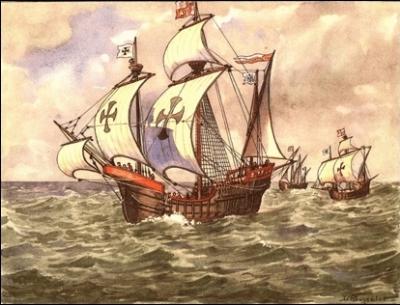 Comment s'appelaient les trois caravelles de Christophe Colomb ?