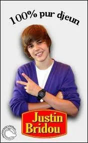 Qui joue l'homme-sandwich pour les saucissons Justin Bridou ?