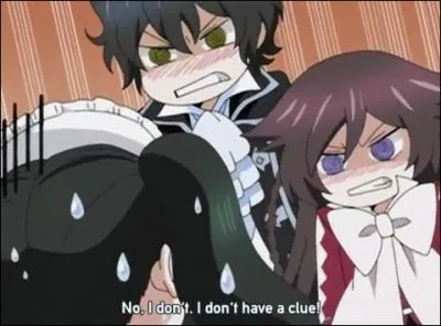 Dans l'anime, Gilbert ivre , crie sur un objet et une personne en s'adressant  Alice. Elle fait la mme chose que Gil en lui rpondant. Qui sont la personne et l'objet ?