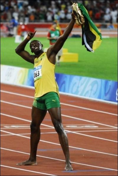On commence avec une épreuve incontournable. Dans quelle épreuve Usain Bolt s'est-il illustré aux JO de Pékin en 2008 avec un chrono à 9s 69 ?