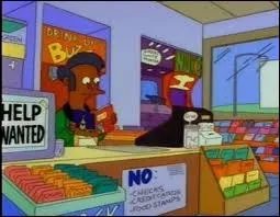 Quel mtier Apu fait-il ?