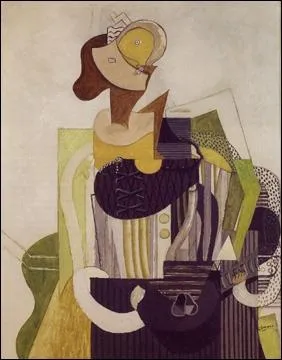 Qui a peint Femme  la guitare ?