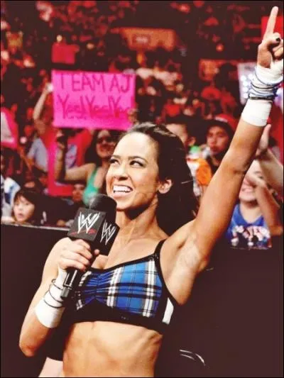 Que dit ce catcheur ?