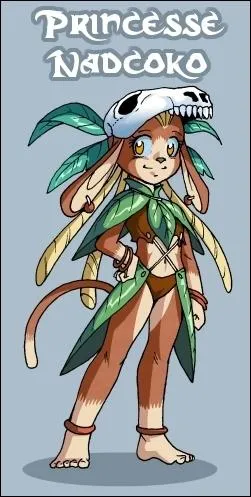 Par qui est sauve la princesse Nadcoko ?