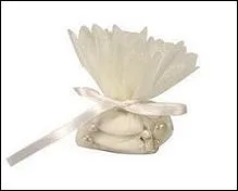 Voil un accessoire idal et raffin pour offrir les drages de toute crmonie marquant le cours de l'existence. Quelle matire a-t-on utilis pour confectionner l'aumnire ?