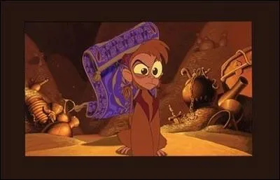 Comment s'appelle le singe d'Aladdin ?
