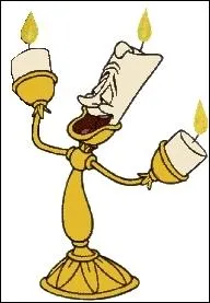 Comment s'appelle le chandelier dans  La Belle la Bte  ?