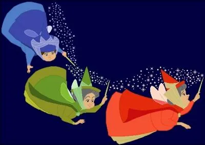 Comment s'appelle les trois fes dans  La belle au bois dormant  ?