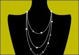 Quel est le nom de ce collier long de 90 cm ?