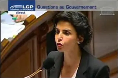 En pleine sance tlvise  l'Assemble nationale, Rachida Dati est sortie de ses gonds. Pourquoi?