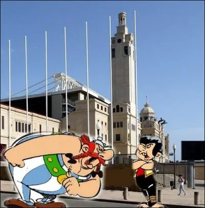 Dans cette ville olympique, oblix y retrouve son jeune ami fier et capricieux   Pp   ... .