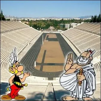 Garmonparnas magistrat olympique, rappelle  Astrix qu'il est interdit d'absorber toute substance qui donne des forces supplmentaires. Notre clbre petit gaulois se trouve  ... .