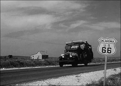 Comment l'crivain, John Steinbeck baptisa-t-il   La route 66 , dans son livre ,   Les raisins de la colre   ?