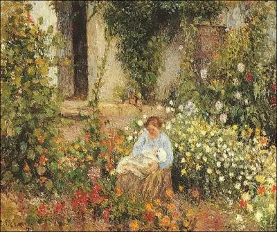 Qui a peint Julie, Ludovic, Rodolphe dans les fleurs ?