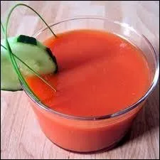 Quel est le lgume de base dans la recette de cette soupe froide, d'origine espagnole et portugaise, appele Gaspacho ?