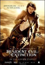 Le film  Resident Evil : Extinction , est sorti en quelle anne ?