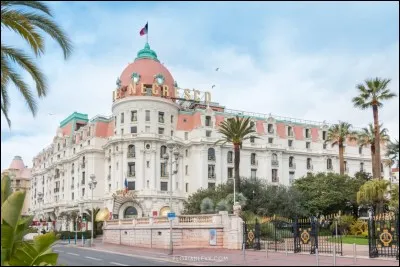 Où est situé l'hôtel du Negresco ?