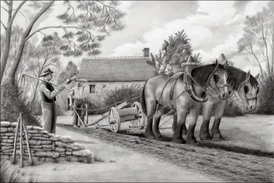 Jean Macquart, frre de Gervaise, est valet de ferme en Beauce. Malgr l'opposition de sa future belle famille, il se marie avec Franoise. C'est le dbut d'une lutte froce entre tous les protagonistes de l'histoire.