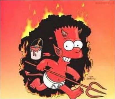 En fait, Bart est un ...