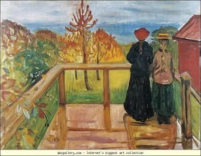 Est-ce Munch qui a peint Ma pluie ?