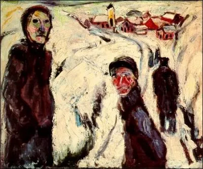 Est-ce Munch qui a peint Tempte de neige ?