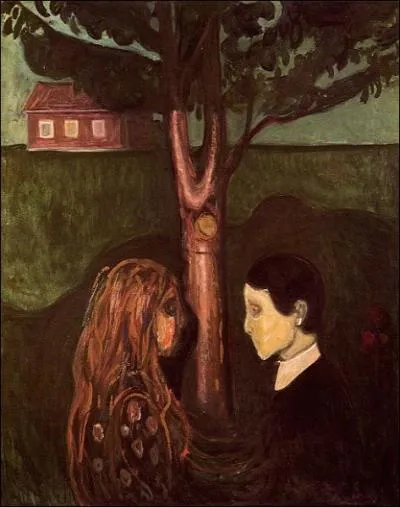 Est-ce Munch qui a peint Les amoureux ?