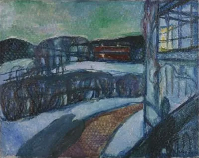 Est-ce Munch qui a peint Nuit d'hiver ?
