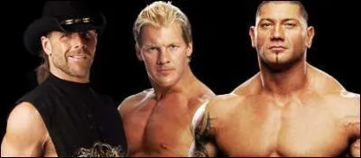 Qui sont ces trois catcheurs ?