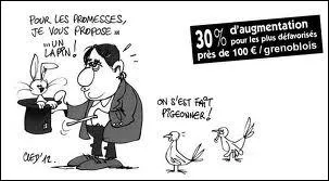 Au final, il vous promet une augmentation, et vous ne risquez pas d'oublier :