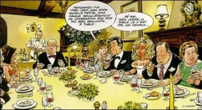 Alex, l'administrateur de Quizz biz va inviter tous les membres du site  un grand repas pour les remercier :