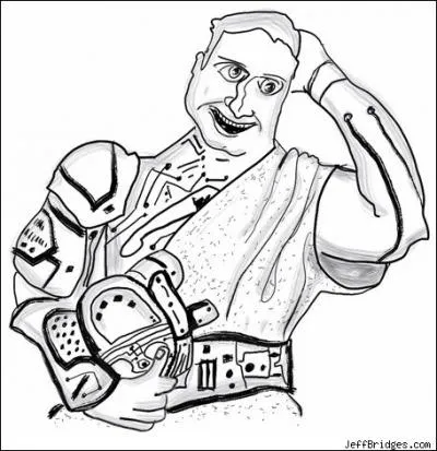 Un tonnant dessin, mais pas tant que cela si on se rfre  la carrire cinmatographique de l'acteur en question. C'est ?